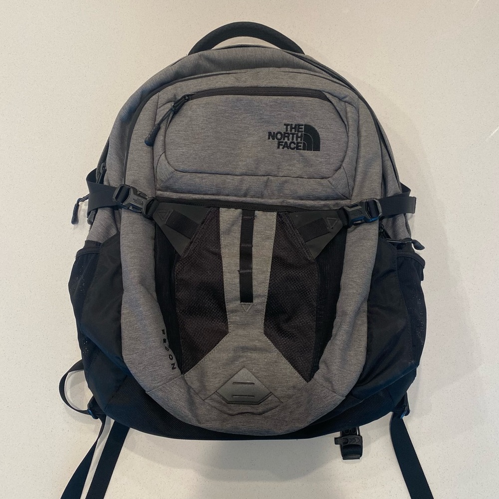Northface Backpack Gray Laptop Sleeve